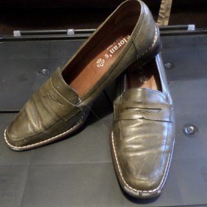 Floran's Women's Italian Leather Loafers EU Size 39/US 8-8.5